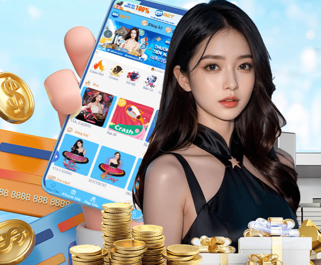 Hình ảnh quảng cáo của vn588 hiển thị nền tảng và các lợi ích