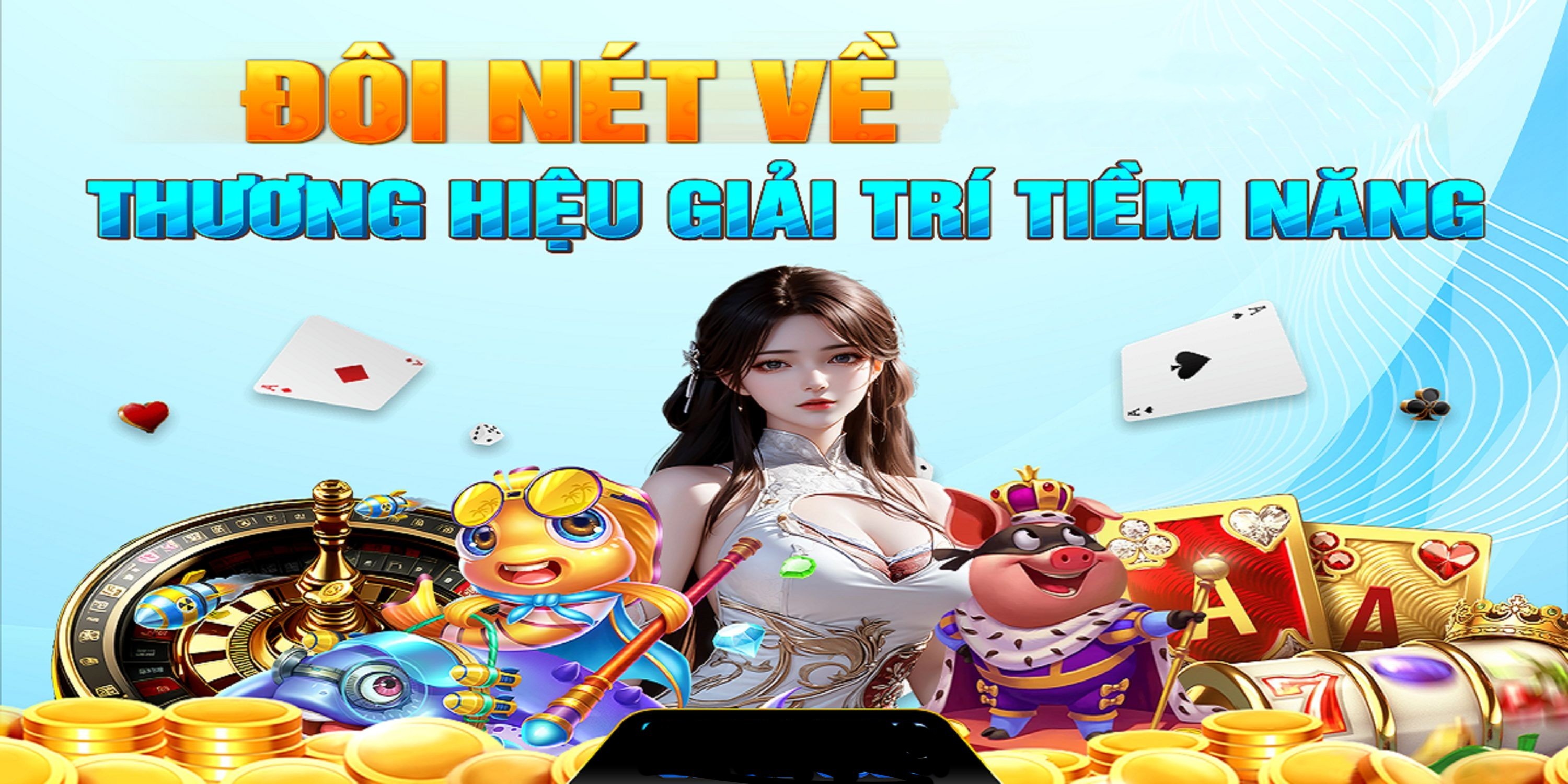 Hình ảnh quảng cáo của vn588 hiển thị nền tảng và các lợi ích